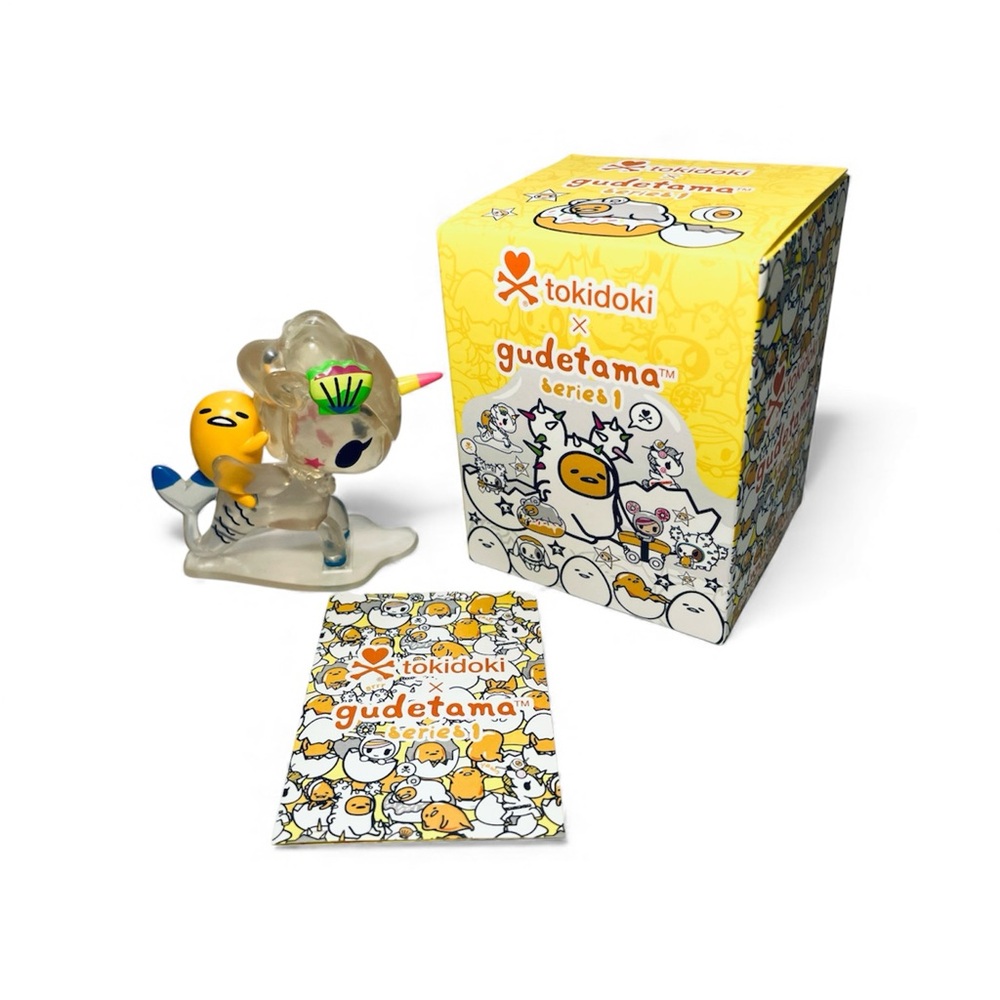 Tokidoki Gudetama Sireno Mermicorno Figure Series 1 Blind Box Lazy Egg Figurine